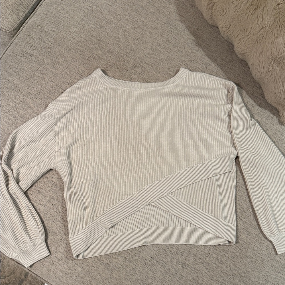 lululemon athletica Cream Sweater
